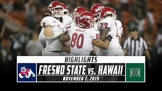 Fresno State vs. Hawaii Football Highlights (2019) | Stadium