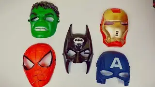 Unboxing of 5 Avengers Super Hero Face Mask