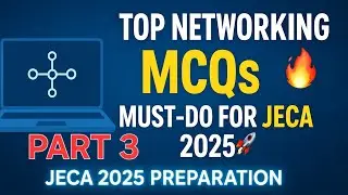 JECA 2025 | Important Networking Topics  2Marks🔥| Top Network Questions for JECA  | JECA Preparation