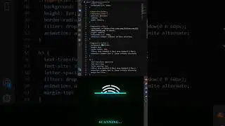 Day: 4/75 Code Practice Challange | Fingerprint Scanner Animation | #coding #braincoder #css #html