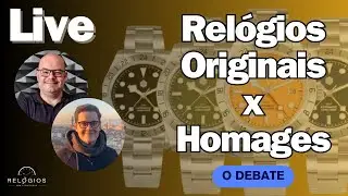 Live - Relógios Originais vs. Homages. Perguntas e Respostas
