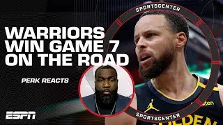 Warriors-Rockets Game 7 Reaction 🏀 Golden State&rsquo;s defense was HUGE &ndash; Perk | SportsCenter