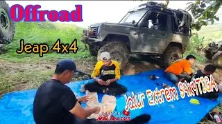 Team Offroad Jeap 4x4 Susur Jalur Extrem S4x4TIGA Kalikurmo Bringin Semarang | N Maxku Ngebul