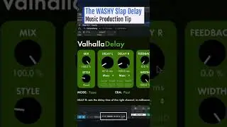 Как создать/свести эффект размытого SLAP DELAY на вокале