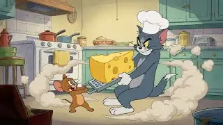 Tom and Jerry Funny Kitchen Fight 😂 | Classic Cartoon Comedy Scene | #TomAndJerry#TomAndJerryFunny