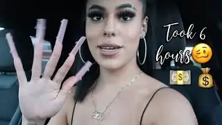 Long Nail Vlog: My Most Expensive Set Yet!
