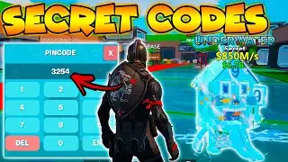 Секретные коды, коды событий Underwater в Fortnite, коды злоупотребления администрацией Brainrot!...