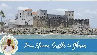 Tour the Elmina (Slave) Castle in Ghana #slavetrade #travelvlog #findingchalandamichelle