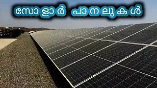 സോളാർ പാനലുകൾ, ഒമാനിൽ. Solar Panels. Muscat. #oman #india