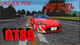 Driver POV GT86 MF-Ghost Odawara circuit Hotlap