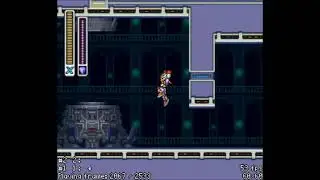 Mega Man X2 Sword Setup for Crystal Storage Glitch