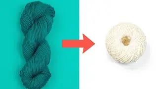 How to wind yarn without a machine Life Hack 2025