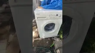 Samsung wet towels smashing! #wash #washingmachine @MrBeast @Fun_Gear #smash #destruction