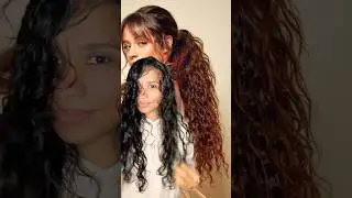 Tutorial: Romantic Camila-Inspired Hairstyle 🌸 #hairtutorial #hairstyling #curlyqueen