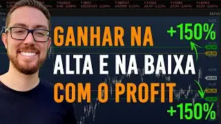 COMO ERRAR A DIREÇÃO E AINDA GANHAR 150% COM OPÇÕES: REVERSE IRON CONDOR NO PROFITPRO.