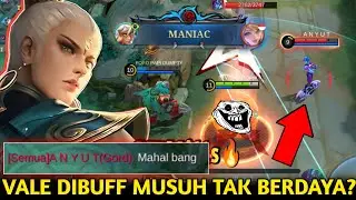 VALE 17KILL + MANIAC! BUILD VALE BRUTAL DAMAGE! VALE DI BUFF MUSUH TAK BERDAYA?