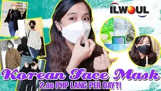 AFFORDABLE KOREAN FACE MASK- ILWOUL KF94 REVIEW (SHOPEE) // PHILIPPINES