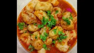Bored of regular momo.So,tried soupy one..😉#leizuretime #shorts#spicylover