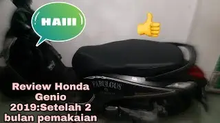 Review Honda Genio 2019 : Setelah 2 bulan pemakaian (mantab)!!