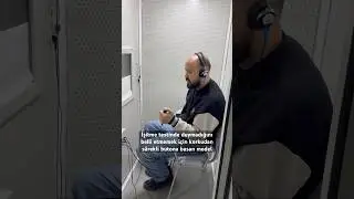 İşitme testinde duymadığını belli etmemek i&ccedil;in s&uuml;rekli butona basan model - Oğuzhan Alpdoğan