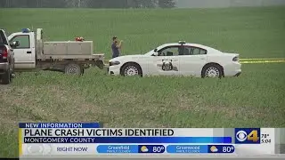 Montgomery County plane crash victims identified