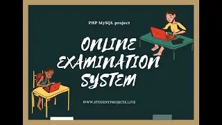 College Examination System project developed using PHP & MySQL