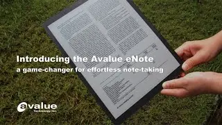 Introducing the Avalue eNote - a game-changer for effortless note-taking