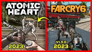 Atomic Heart vs FARCRY 6 (V1.5) Details and Physics Comparison -🔥8K 60fps