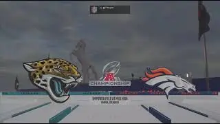 Madden predicts AFC and NFC championship ( Not real life games)