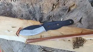 Hard test on O1 tool steel.