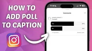 How to Add Poll to Caption on Instagram