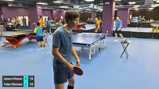 Kisoo Han/Jason Lee vs Tyler Schwartz/Steven Chiu // Spin-X October League 2025/10/18