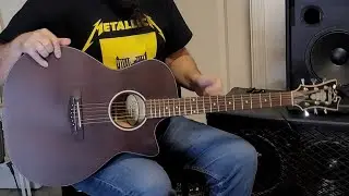 D'angelico Gramercy Premier Orchestra Acoustic Electric review/playthrough into my Spark Randall cab