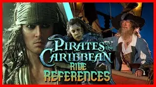 Pirates of the Caribbean Ride References (Pirates 5)