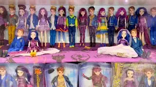 INSANE MAL & BEN DESCENDANTS DOLL COLLECTION #dolls #barbie #descendants #disney #dollcollection