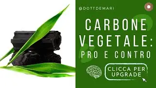 Carbone vegetale Pro e Contro