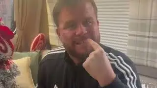 Simey McGinley reply to Dougie Joyce come out to me Dougie