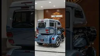 Новый Harley-Davidson Camper Trike 2026 года &ndash; идеальный мотоцикл для путешествий, кемпинга и сво...