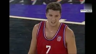 1994 FIBA World Championship Semi-final Russia vs Croatia