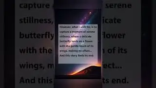 The Butterfly Effect 🦋| Creative Writing. #quotes #writer #shortstories #creative #shorts