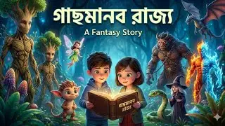 গাছমানব রাজ্য&ndash;The Forest of Living Souls🔮✨||kids fantasy story Bangla || Bangla golpo ||Moral story 