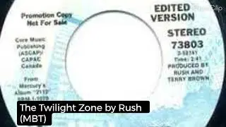 The Twilight Zone by Rush (MARTIN BACKING TRACKS)