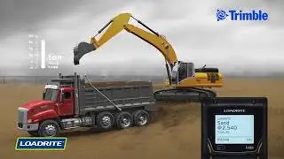 Trimble LOADRITE X2350 Excavator Scales   How it works
