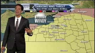 Tuesday morning weather forecast for August 16, 2016