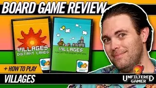Villages | Board Game | How to Play and Review