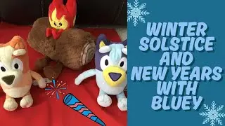 Узнаём о зимнем солнцестоянии и Новом году вместе с Блюи и Бинго 🎇 #Bluey