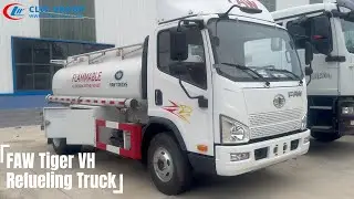FAW Tiger VH 4x2 6000Liters (3000L+3000L) 6CBM Fuel/Oil Refueling Tank Truck for Philippines