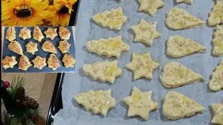 Cheesy Puff Pastry Bites with Sesame Seeds. Quick and Easy 🧇