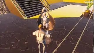 Doing storms built in emote with dire