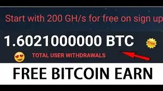 MakeCoin.Pro New Free Bitcoin Cloud Mining Site 2019 | Signup Bonus 100 GH/s Live Proof Urdu Hindi